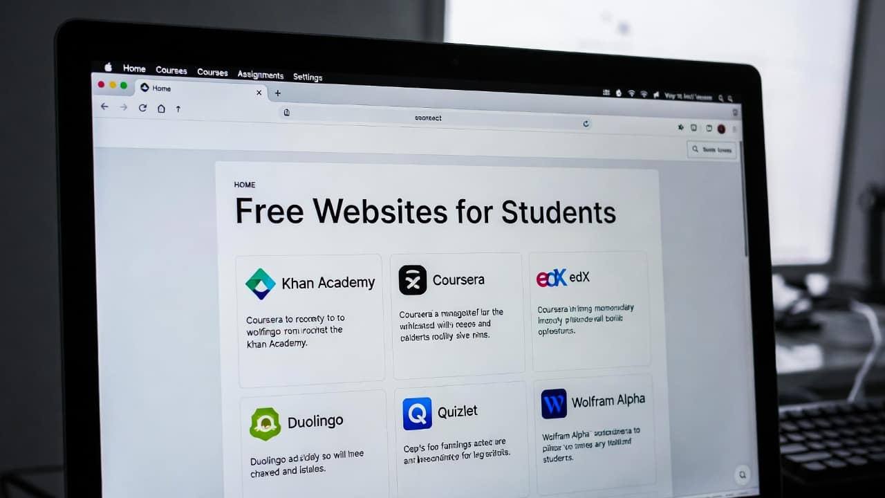25 Best Free Websites for Students 2026 – Ultimate Bookmark List for ...